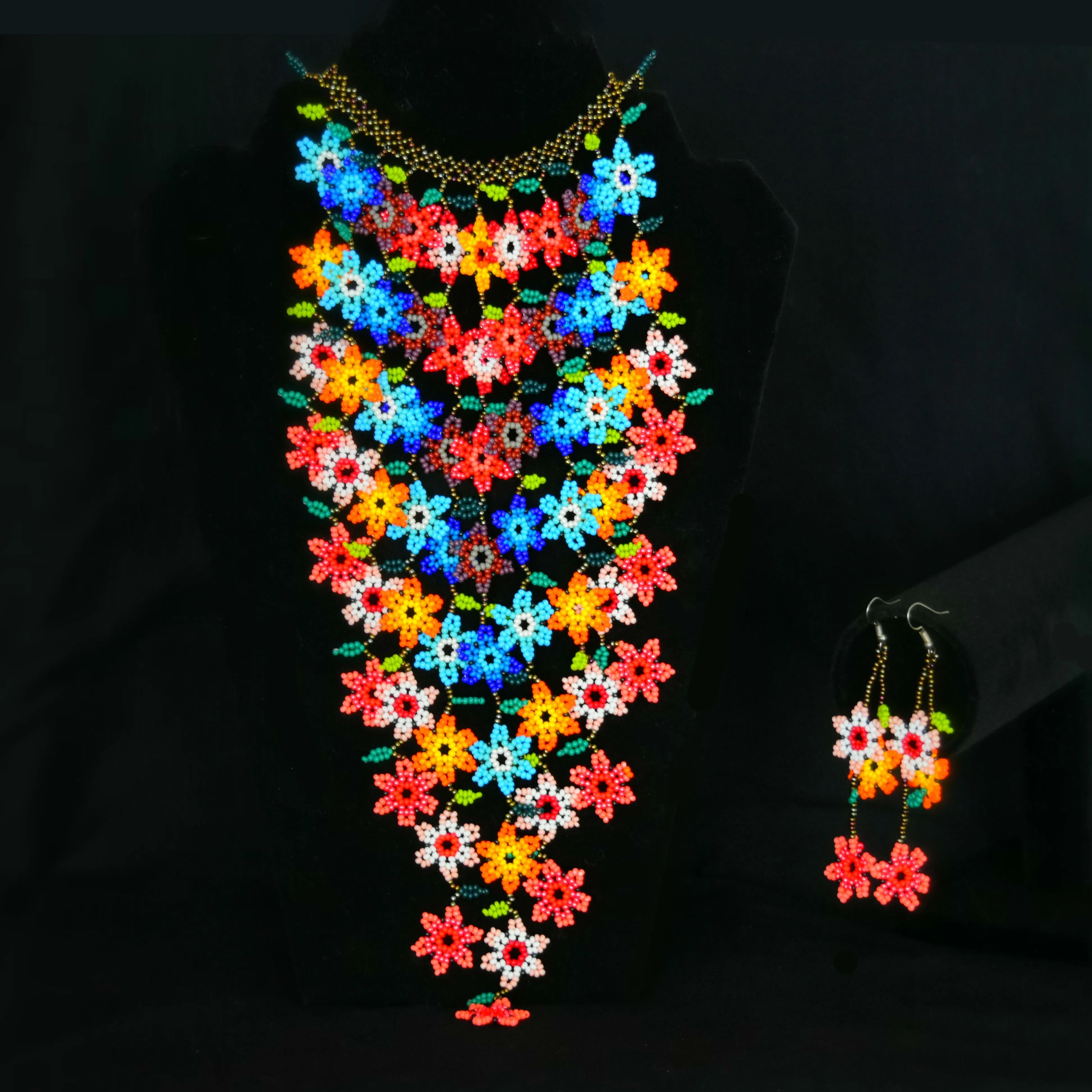 Beaded Jewelry Set - NA-OV-1002-MC