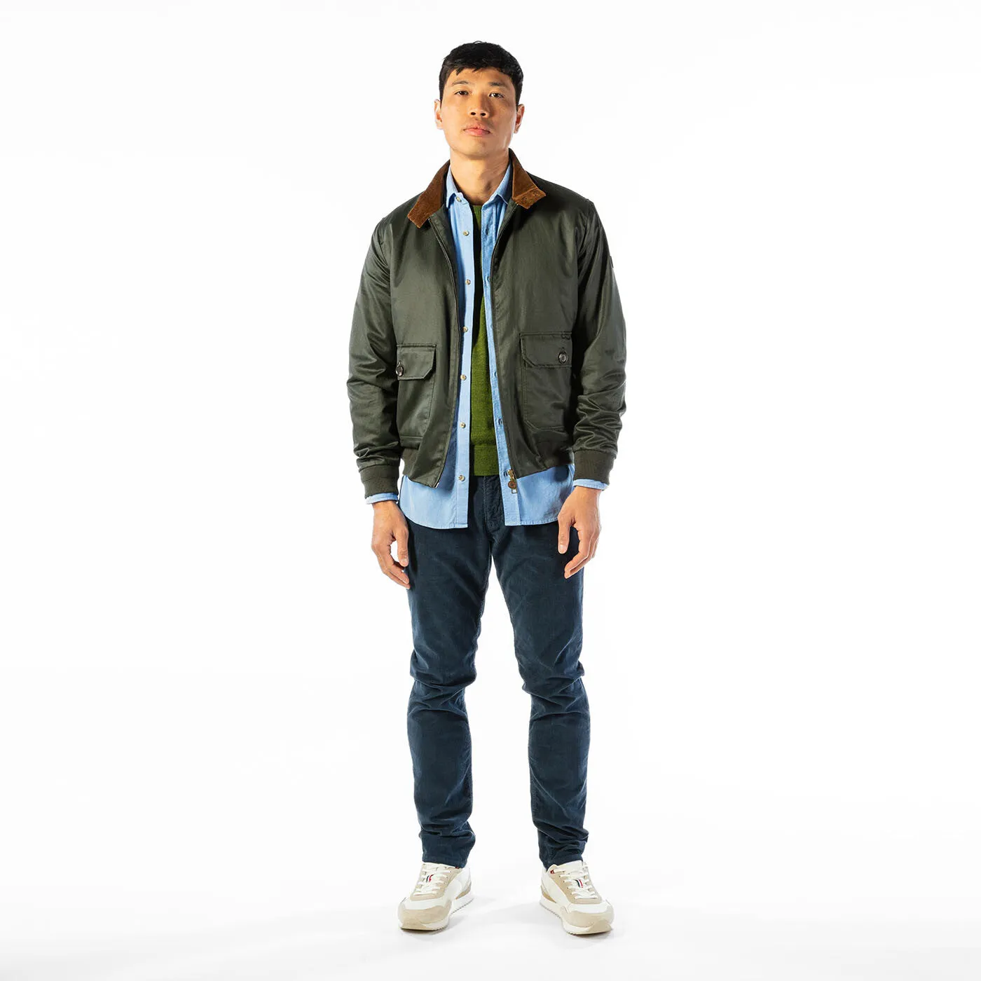 Blouson Antoine vert militaire