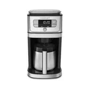 Cafetière Cuisinart Grind & Brew 10 tasses avec carafe thermique noir/acier inoxydable (DGB-850IHR)