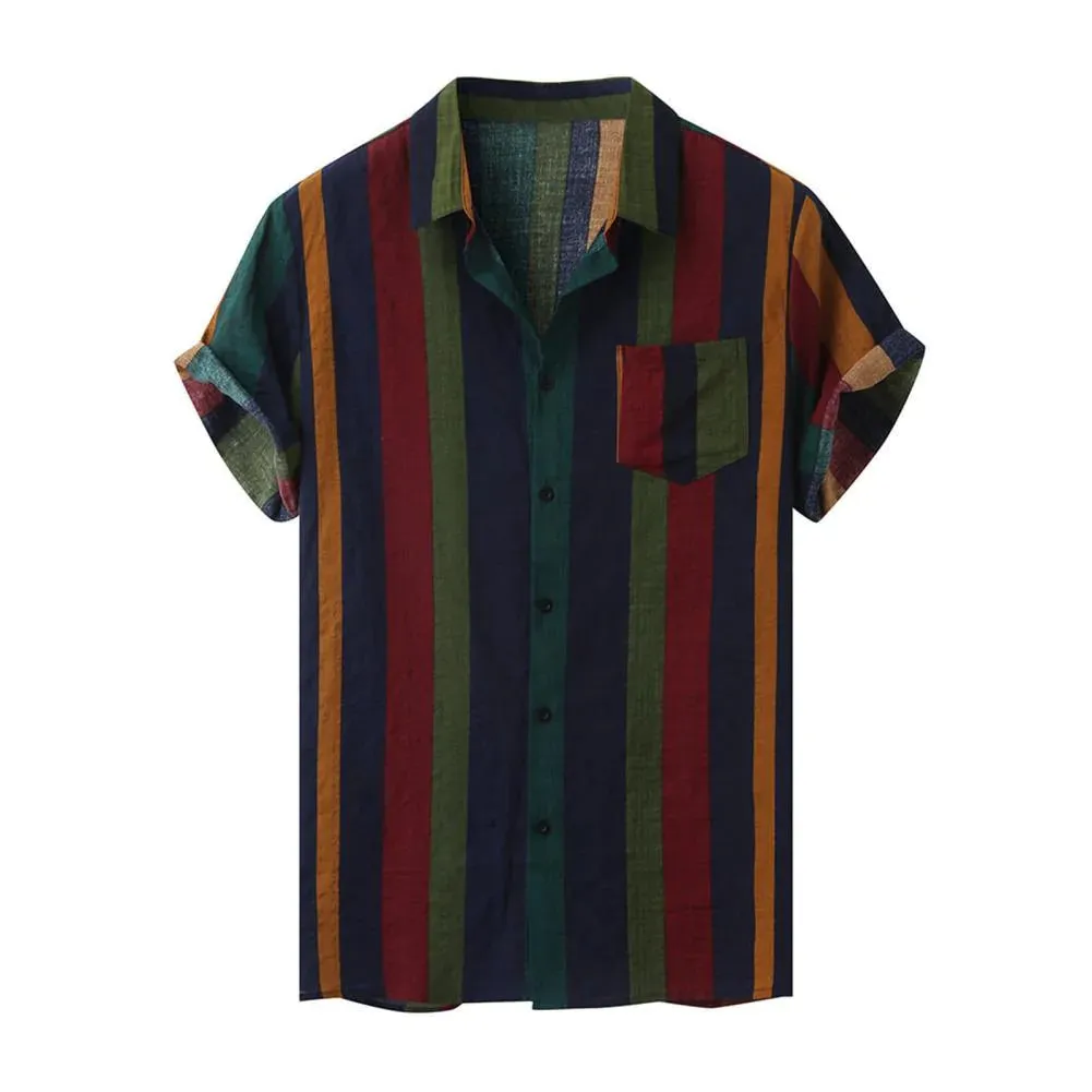 Camisa Masculina Casual Pipa