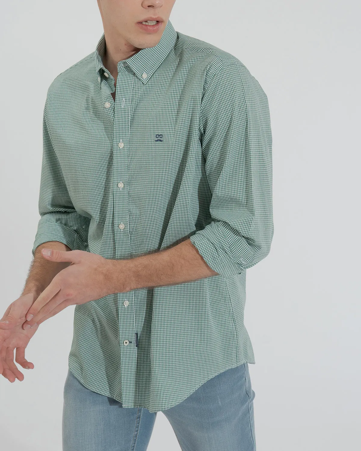 Camisa Vichy Verde