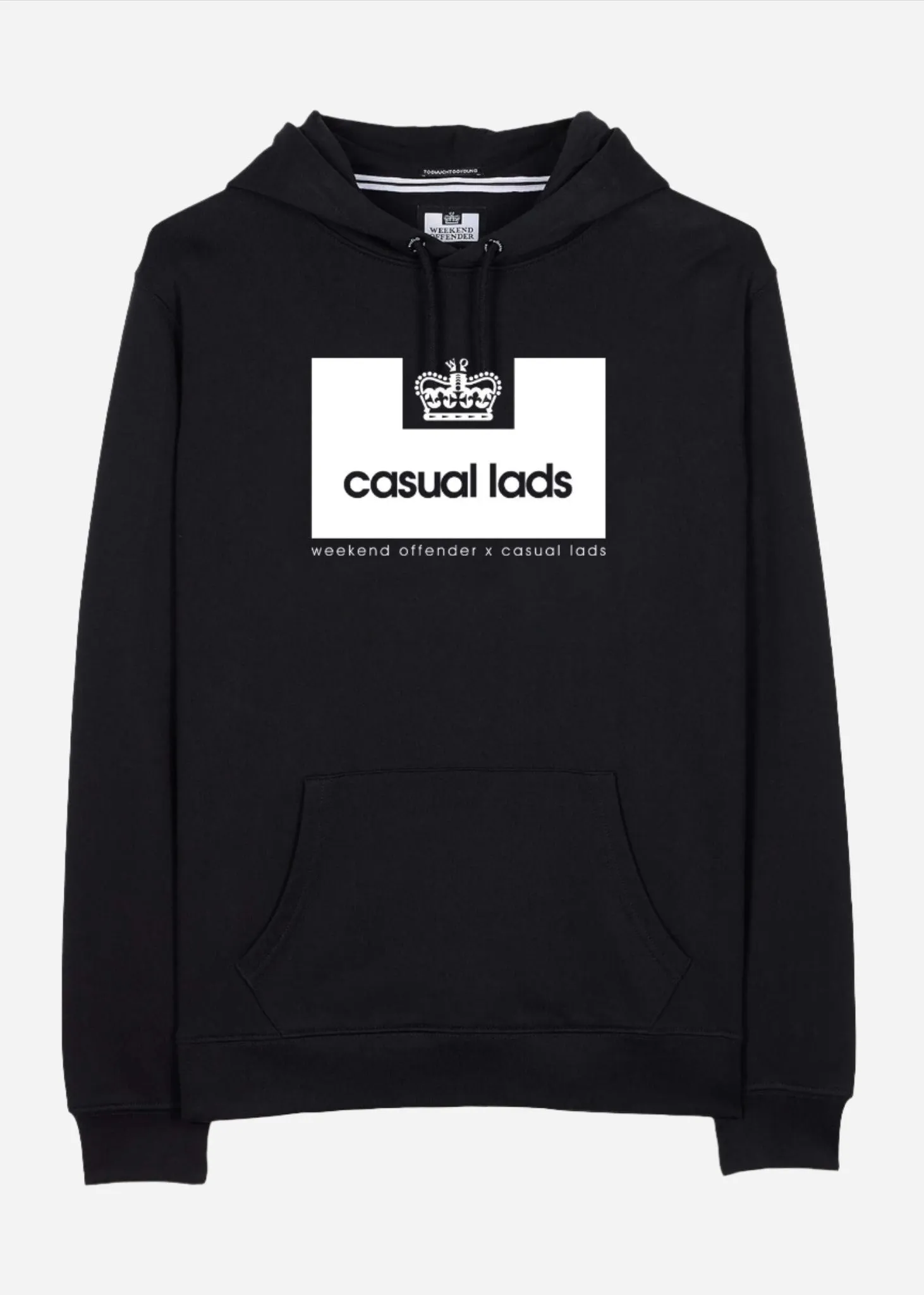 Casual Lads hoodie - black