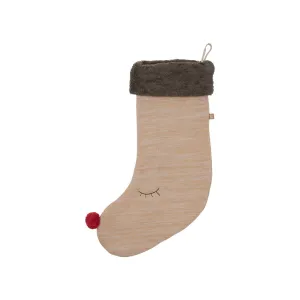 Chaussette de Noël Rudolf