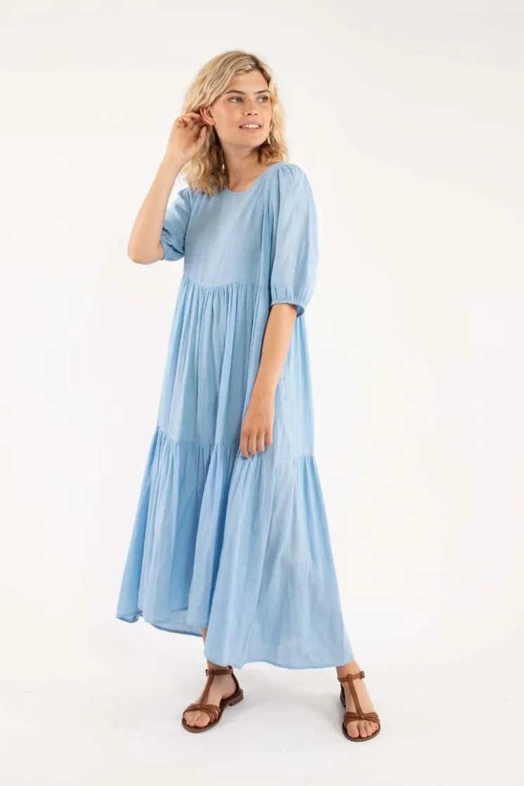 Danefae Danejuli cloth dress pastel blue