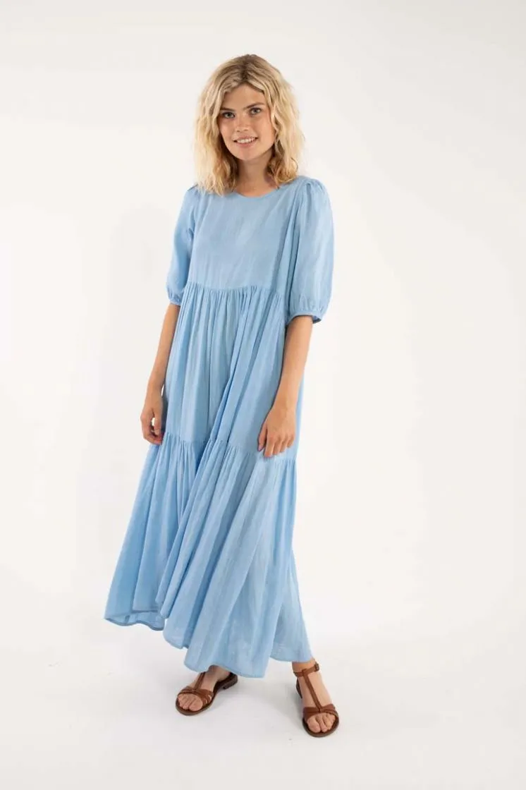 Danefae Danejuli cloth dress pastel blue