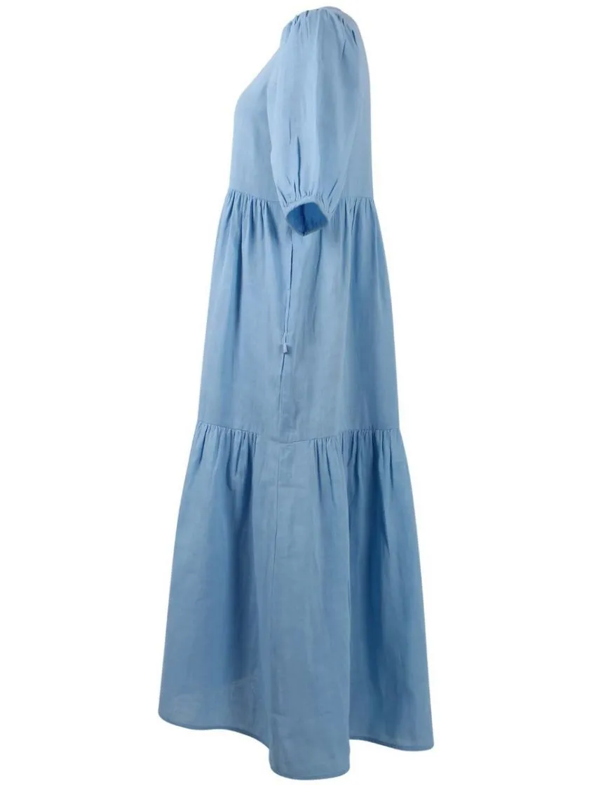 Danefae Danejuli cloth dress pastel blue