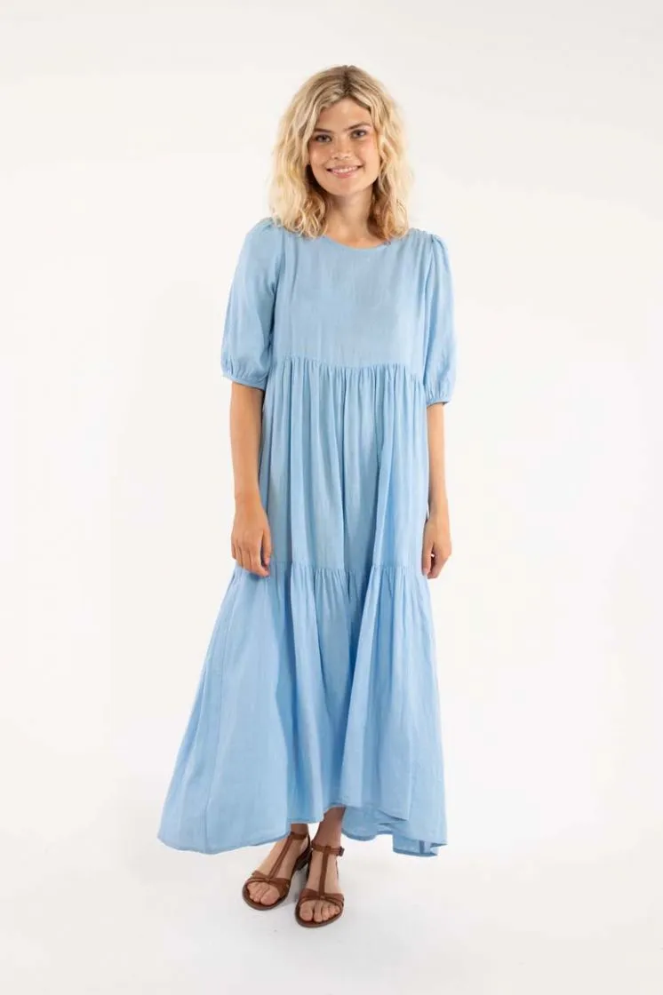 Danefae Danejuli cloth dress pastel blue