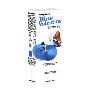 Love To Love Sexy Pills Mini Masturbator Blue Valentine