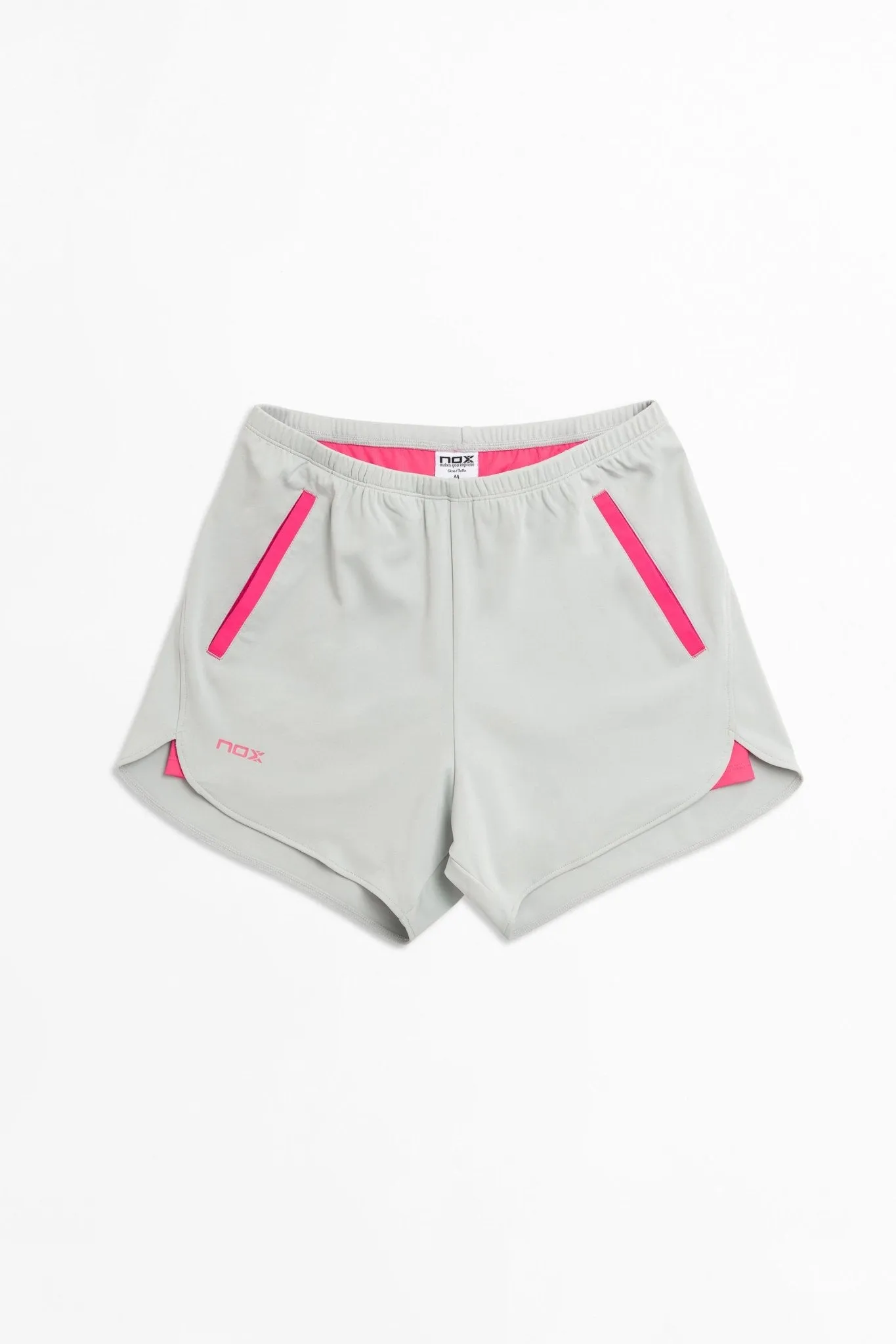 Short Padel Mujer PRO gris claro