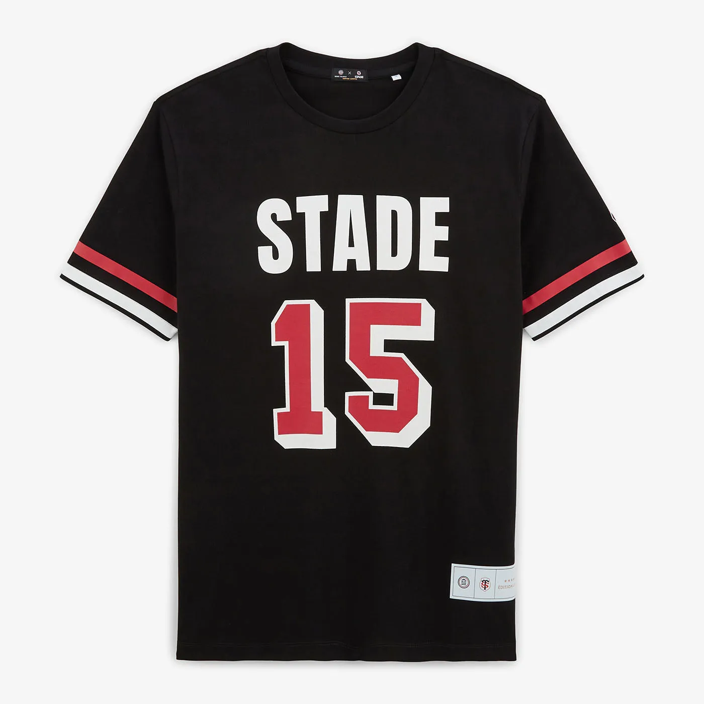 T-shirt print Stade Toulousain noir