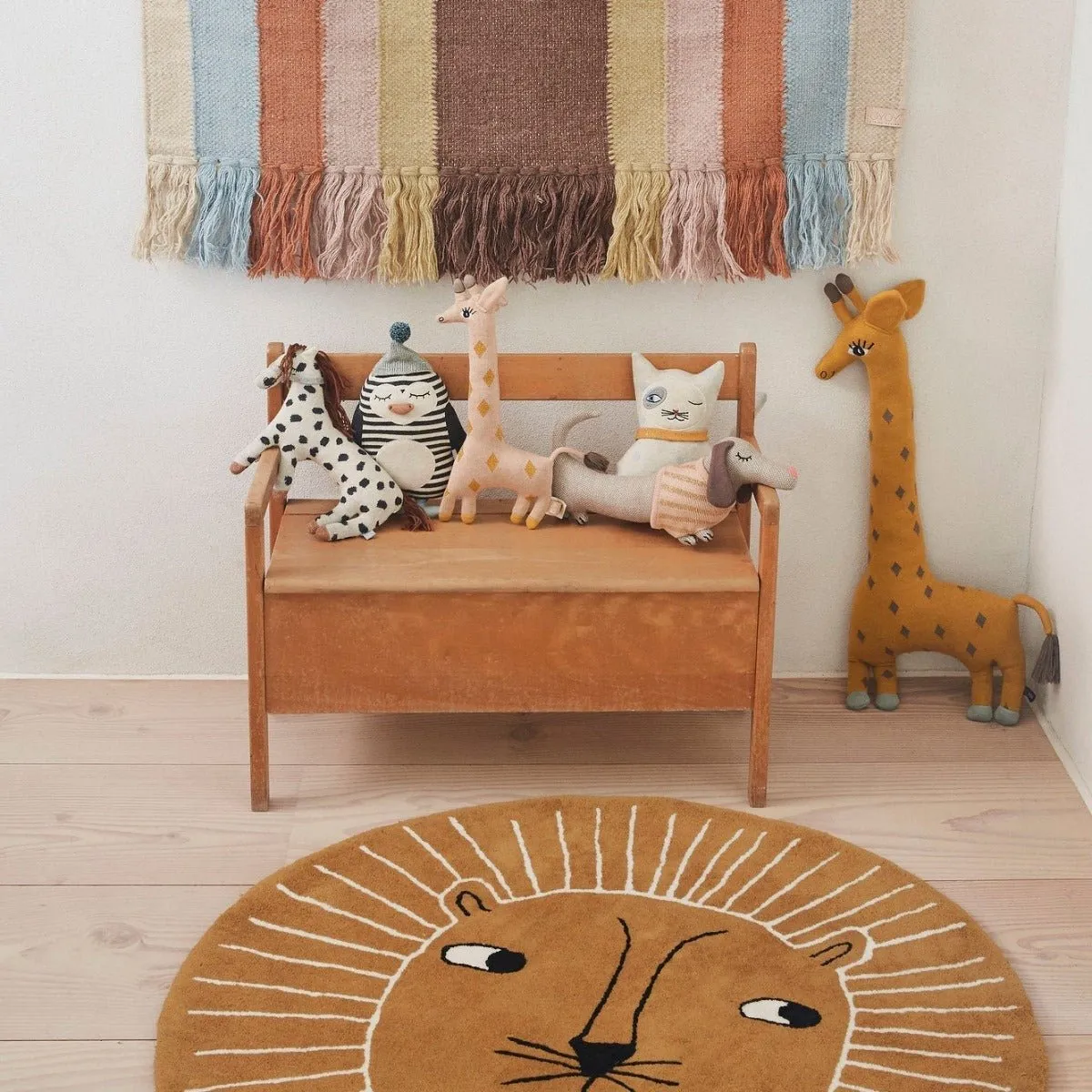 Tapis Lion - Caramel